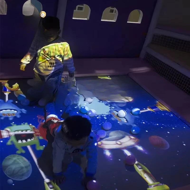 Interactive Children's Park Projector System Dance and Kids Games for Advertising Equipment
