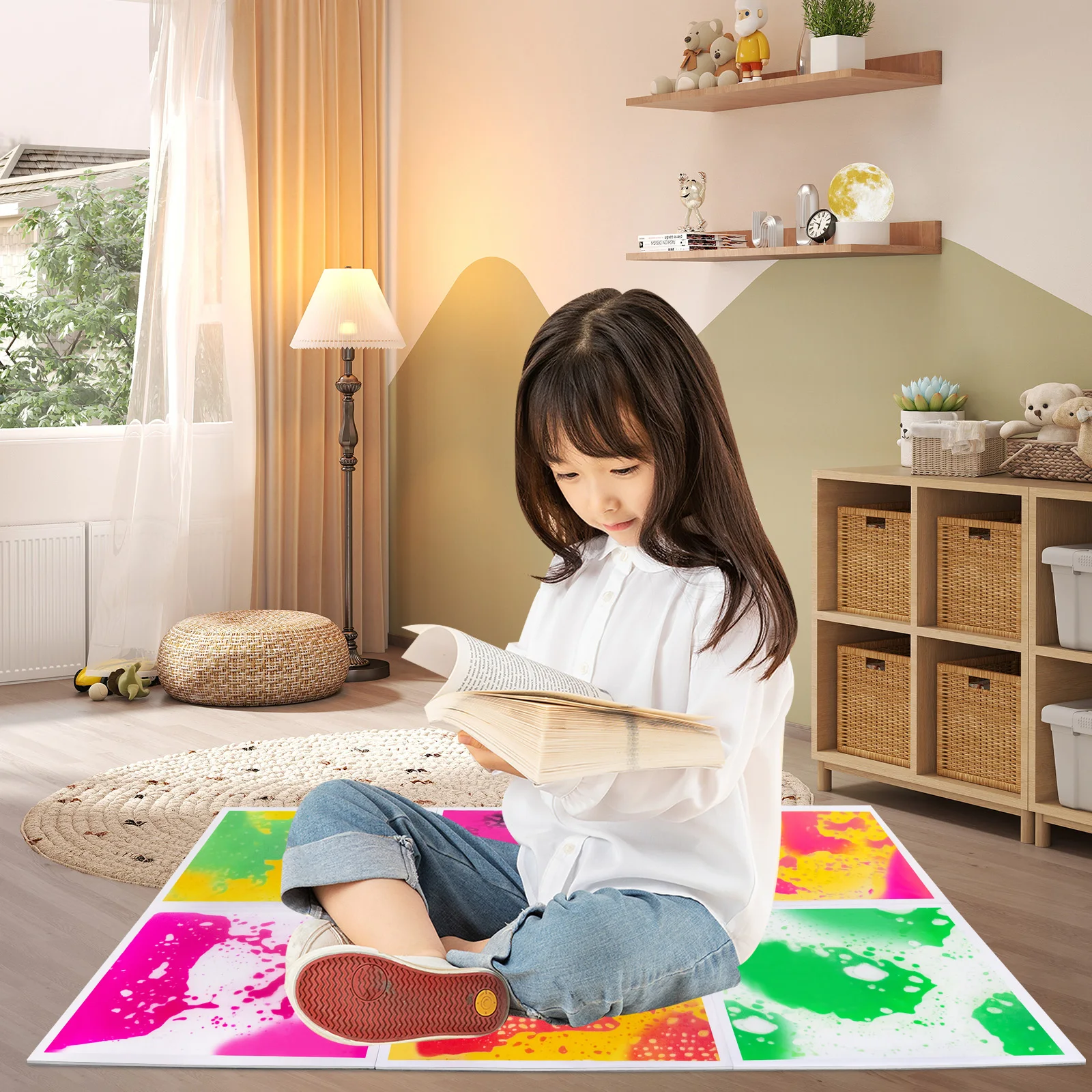 

Kids Sensory Play Mat Must-Have Addition to Sensory Touch Tiles for Interactive Play And Development