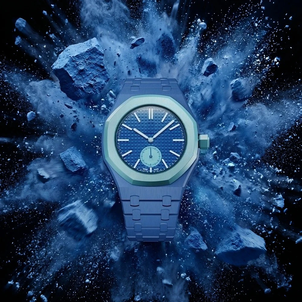 2026 Ceramic Modification Kit for Swatch X AP Royal POP Biomaterials Watch Case + bioceramic Strap Pocket Changer To Wristwatch image 4