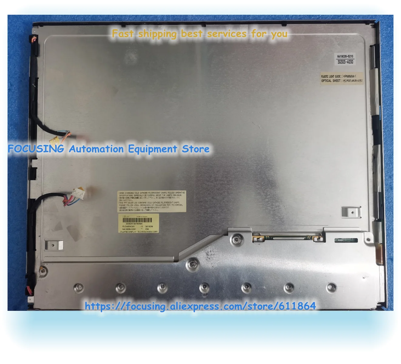 

LQ190E1LW01 LQ190E1LW02 19 Inch SCREEN Panel Tested 90% New
