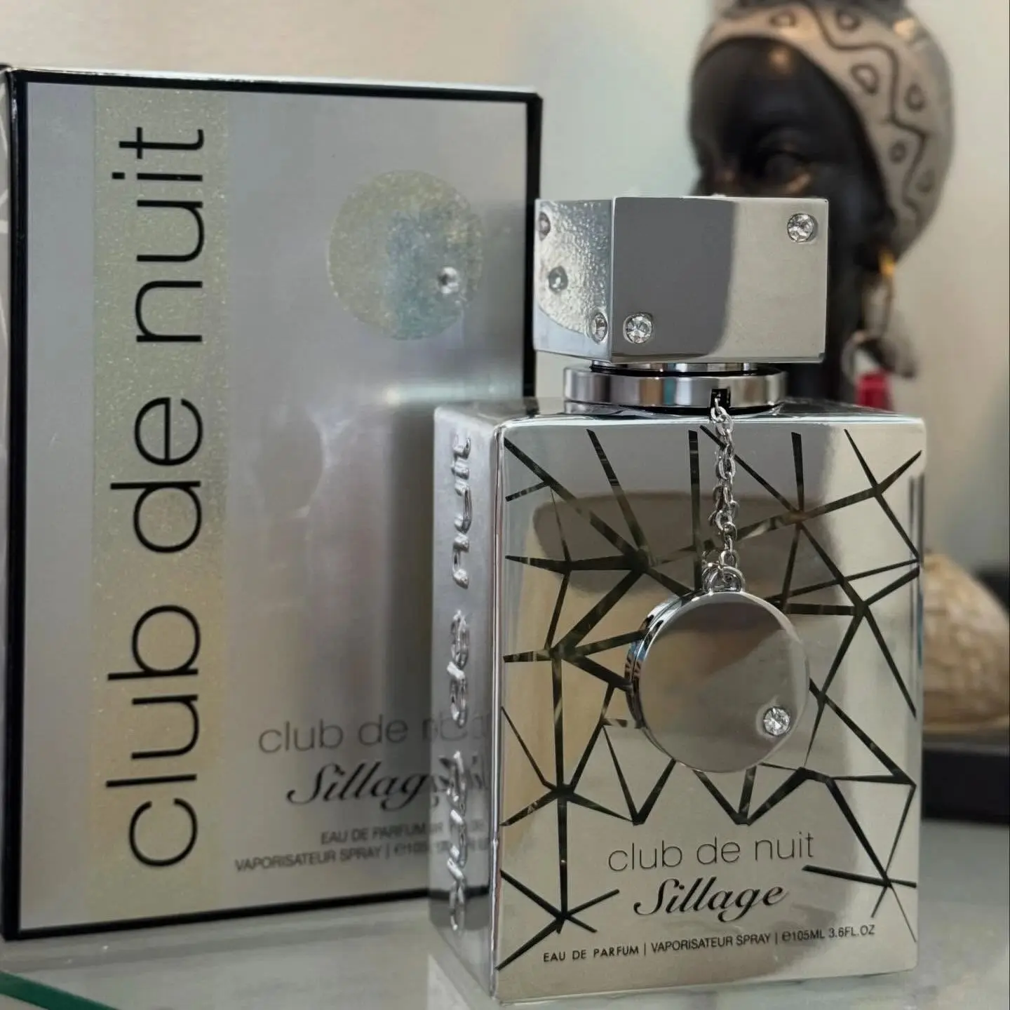

Club De Nuit Sillage For Unisex Eau de Parfum Spray, 3.6 Ounce