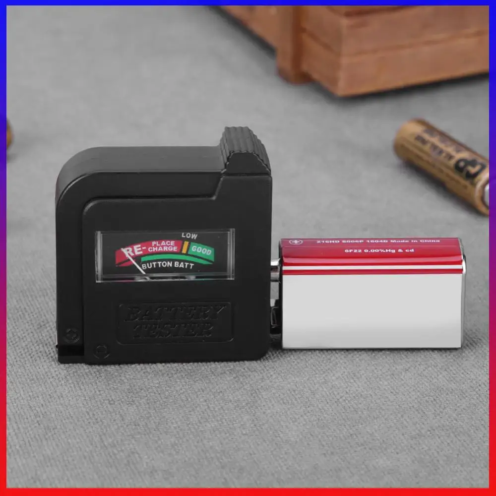 

BT860 Battery Tester Volt Checker for 9V 1.5V and AA AAA Cell Batteries