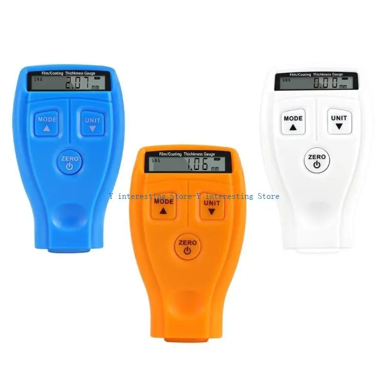 

896A Paint Thickness Gauge Digital Car Electroplate Metal Coating Tester Calibration