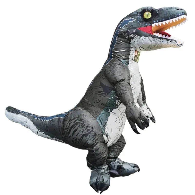 حار T-REX فيلوسيرابتور نفخ ديناصور زي أنيمي بوريم هالوين حفلة تأثيري ازياء للرجل امرأة فستان بتصميم حالم سو غوم