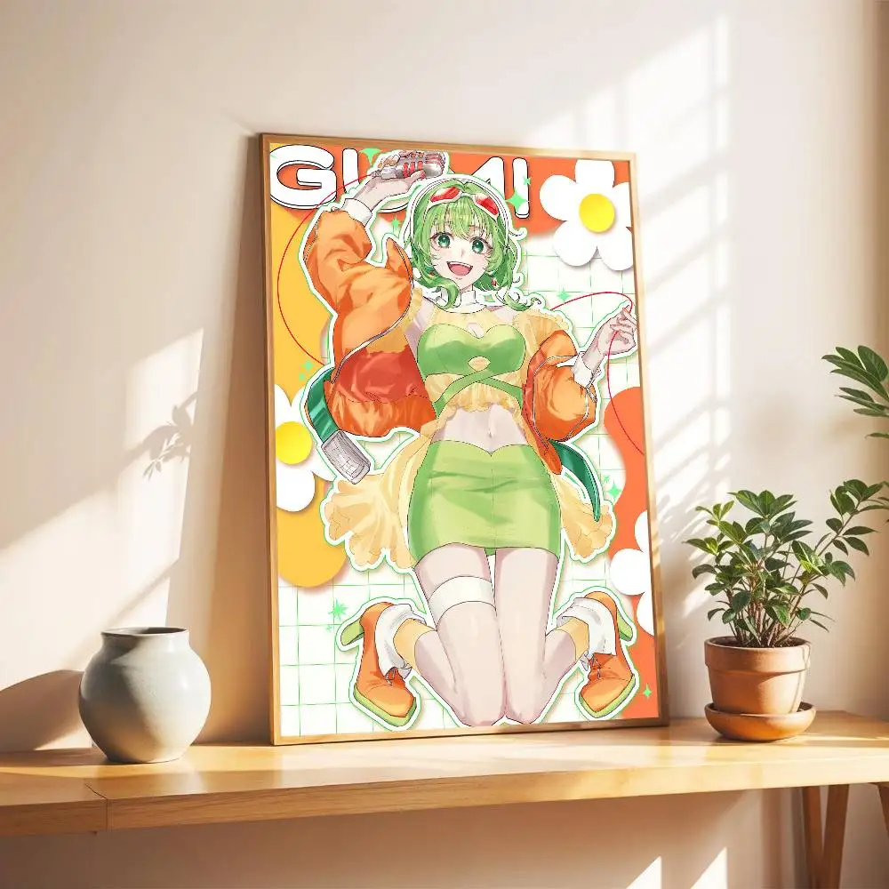 1pc Gumi Vocaloid Anime Poster High Quality Print Waterproof Wall Art Sticker For Bar Living Room Decor Gift