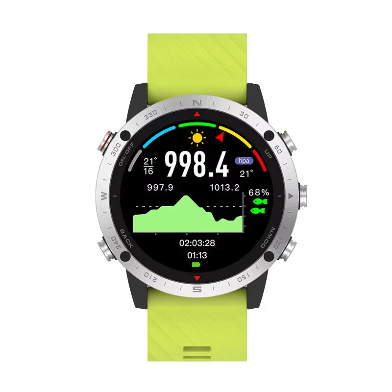 

Sunroad G5 Pro GPS Sports Watch AMOLED Health Fitness Tracker Running Swimming Climbing Hiking Route Navigation