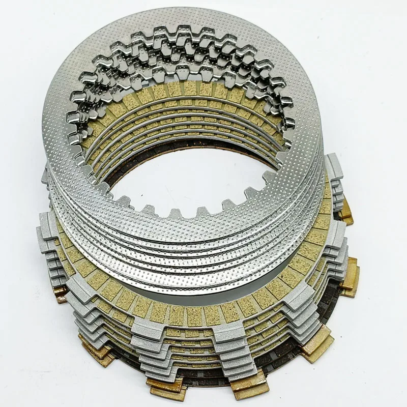 

Clutch Friction Plates Fits Yamaha FZ6 2004-2009/ FZ6-S FZ6 FAZER 04-07/FZ6-SA FZ6 FAZER (ABS) 06-07/FZ6-SHGY FZ6 FAZER S2 07-09