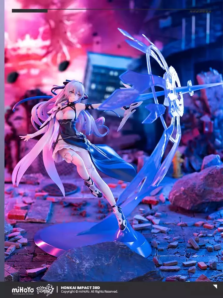 Pre Sale miHoYo Official Honkai Impact 3 Bronya 1/7 Hand-made Secondary Silver Wing Anime Fashion Surrounding Birthday Gifts