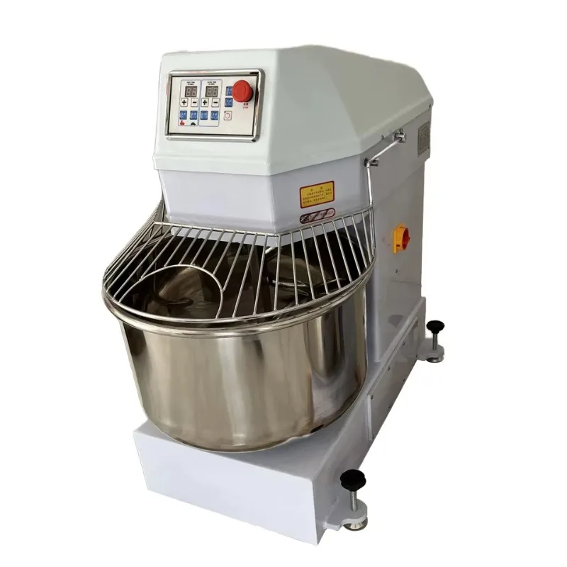 2026 Dough Mixer Spiral Design Removable Bowl 5kg/30kg/30L/60L Capacities Industrial & Tabletop Use for French Bread Donut Cake