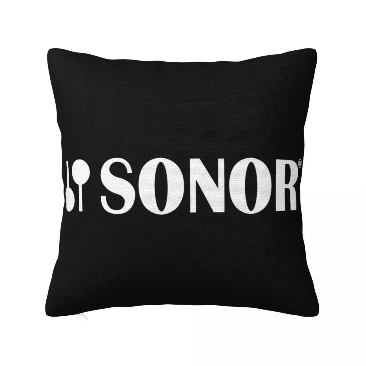 Sonor Drums Guitar Music Logo Popular Tees Black And White S 3Xl Aesthetic Hipster Normal Plus Size Pillow Case