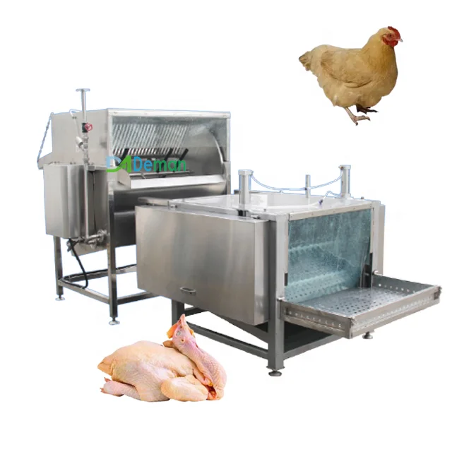 

Chicken Scalder and Plucker Poultry Sheep Goat Plucking Machine Duck Goose Unhairing Machine