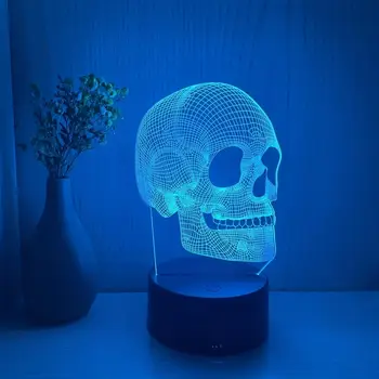 10 best sales lampa czaszka - №7