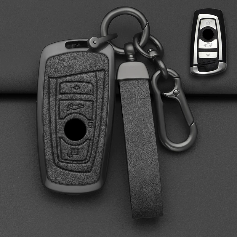 Legierung Stil Auto Schlüssel Fall Abdeckung Shell Fob Für BMW F20 F30 G20 F31 F34 F10 G30 F11 X3 F25 X4 I3 M3 M4 1 3 5 serie Zubehör