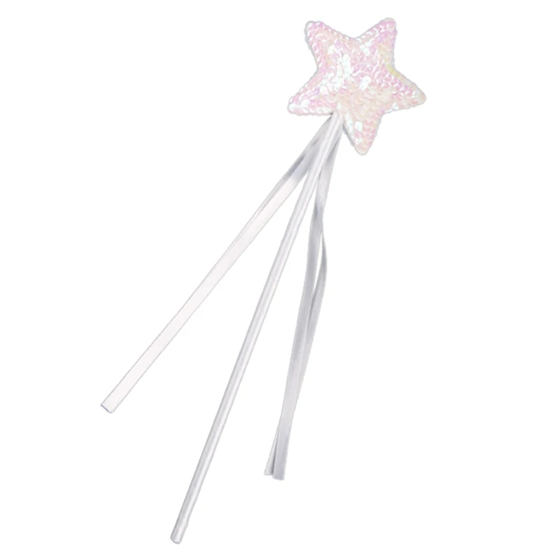 Accesorios Cosplay princesa, palo mágico, estrella, lentejuelas, Año Nuevo, vacaciones, cumpleaños, venta directa