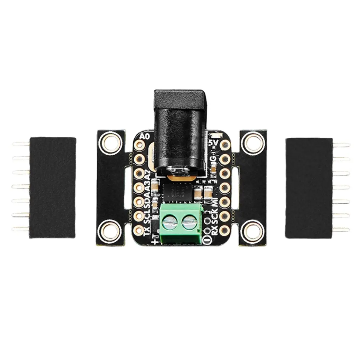 【~ New N07R】DC Power Add-on for QT Py Daughter Cards & Boards