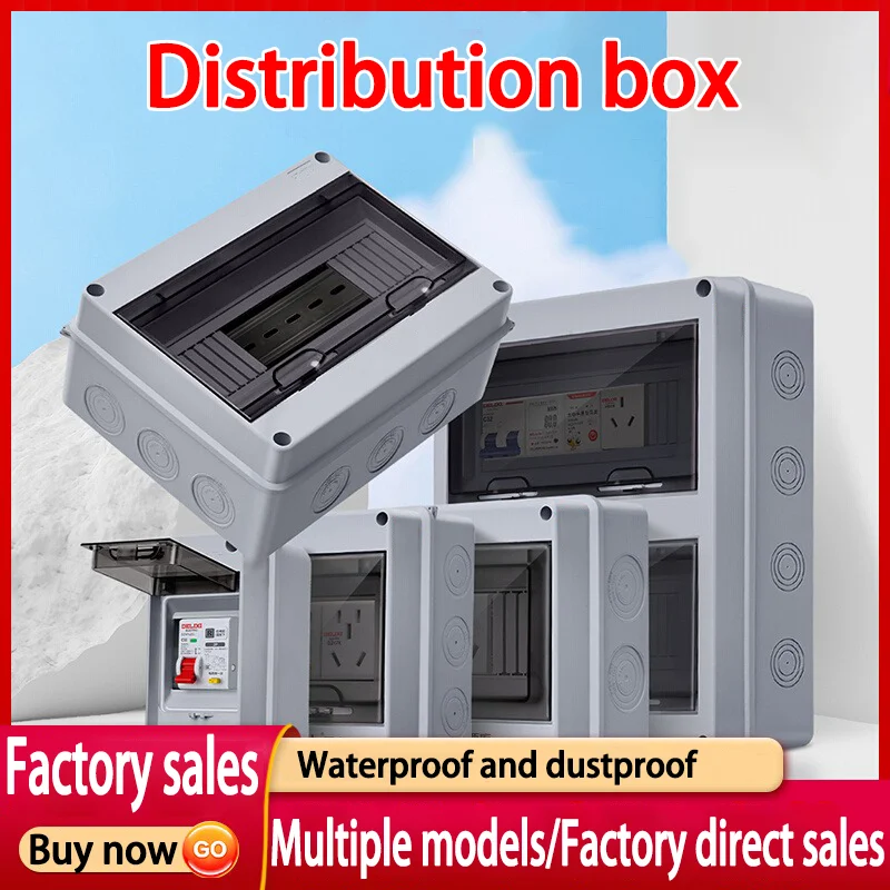 

IP65 Distribution Box for dc Breaker HT-2-24WAY PC /ABS Plastic Outdoor Electrical Junction Box Photovoltaic Comniner Enclosure