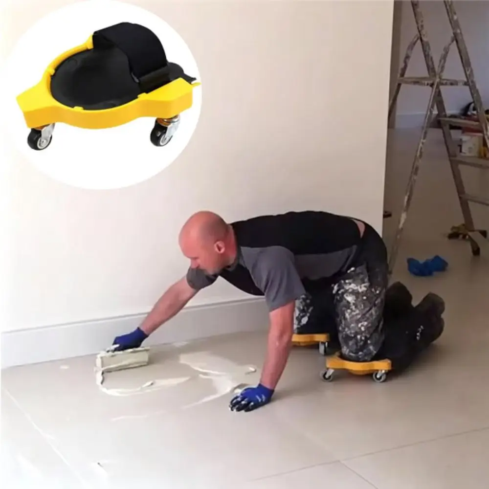 Built-in Wheels Rolling Knee Pads Multifunctional Foam Padded Kneeling Pads Universal Wheel Convenient Knee Protection Pads