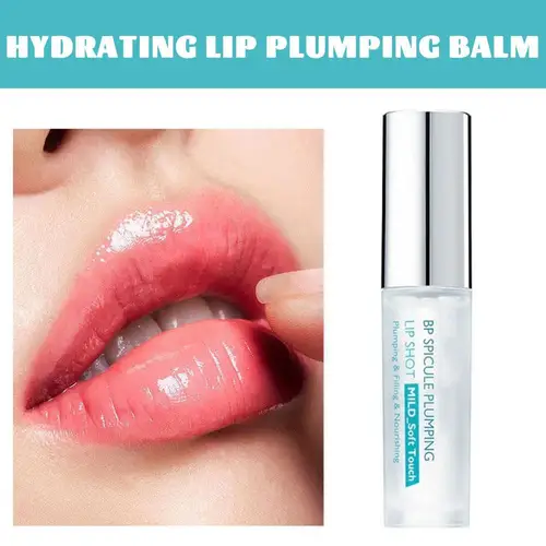 Imagen 2 del producto 4ml BP Spicule aceite de labios carnoso planta Natural hidratación profunda Reduce las arrugas de los labios volumen esencia de labios potenciador de labios
