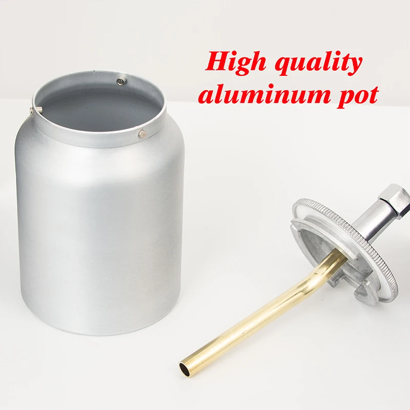 W71 HVLP Eco-friendly Pneumatic Spray Gun Painting Tool 1.3 mm Nozzle 600 ml Capacity