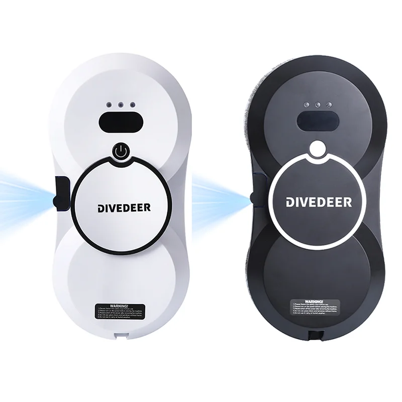 DIVEDEER Water spray window cleaning robot intelligent high-rise double-sided brushless motor glass cleaner spray type