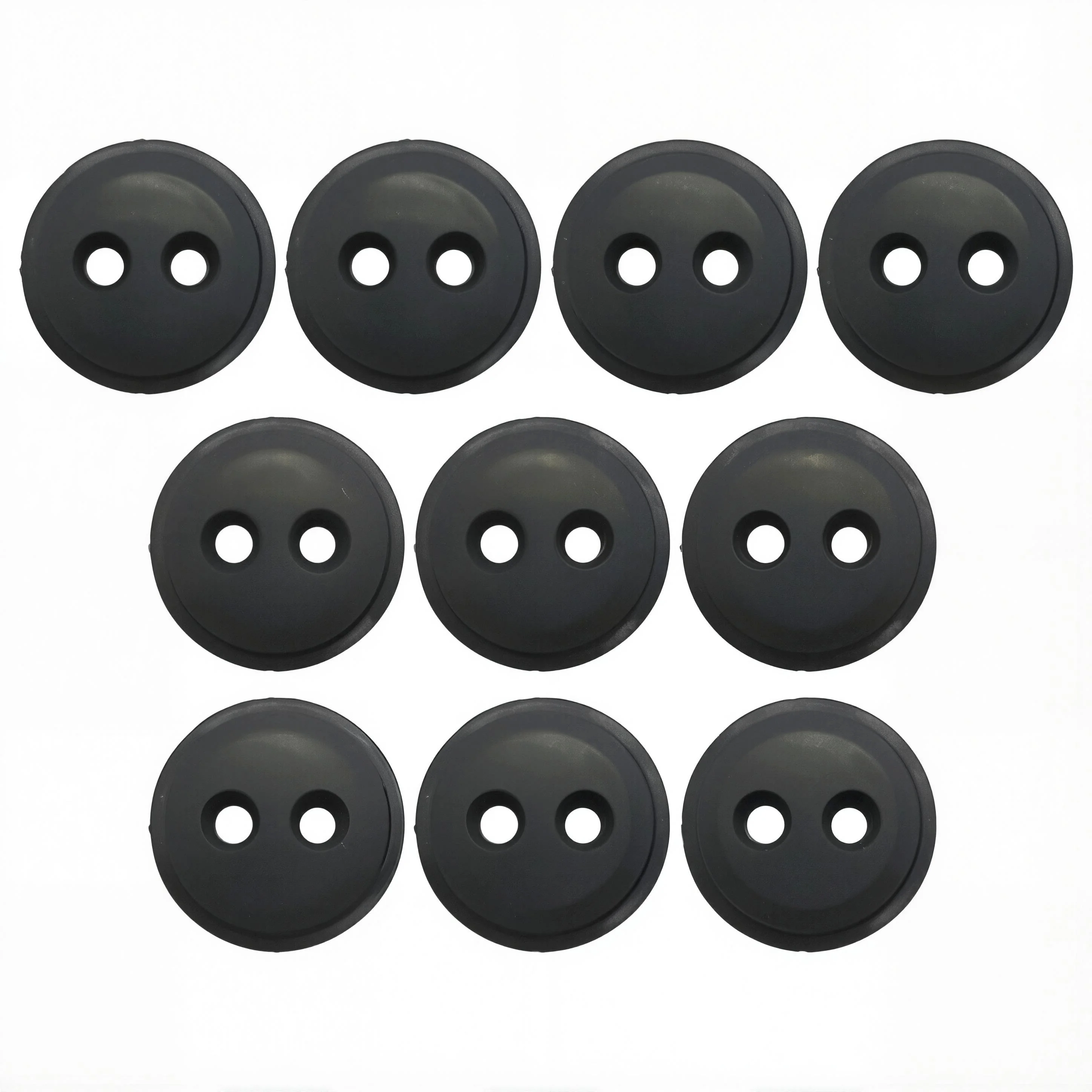10pcs 2 Hole Rubber Fuel Gas Line Grommet For Chainsaw Trimmer Brush Cutter About 20mm Garder Tool Spare Parts Cutter Grass