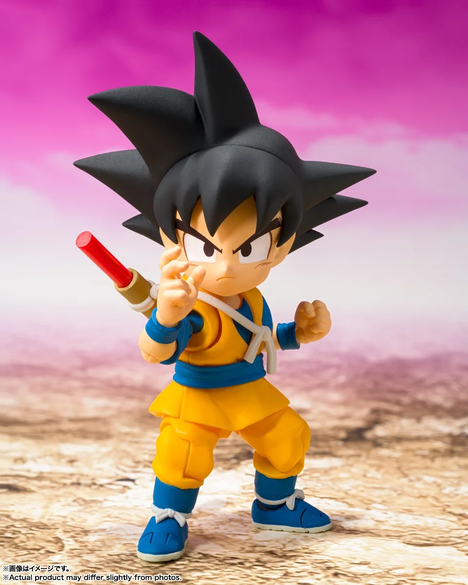 Bandai SHF TV New Animation Dragon Ball Daimon Son Goku Kakarot Q Version Movable Finished Products Children's Festival Gifts