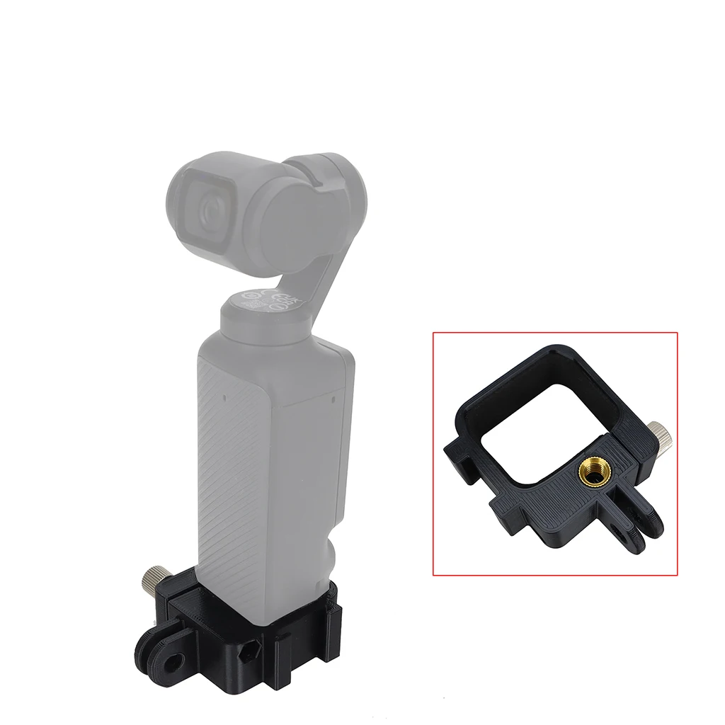 Erweiterungsadapter Schutzrahmen für Osmo Pocket 3 mit Kaltschuhhalterung für DJI Pocket 3 Gimbal Kamerahalterung Zubehör – Detail 8