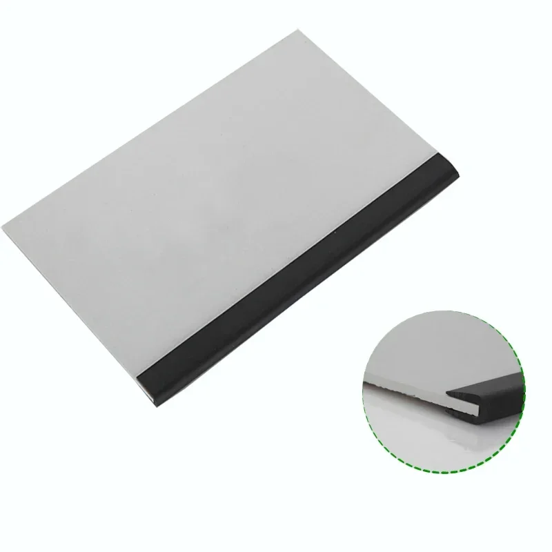 1/2/3/5/10M Black Rubber Edge Strip U Section Anti Oil Seal Edge Shield Encloser Inner Width 0.5-10mm High 5-15mm door seal