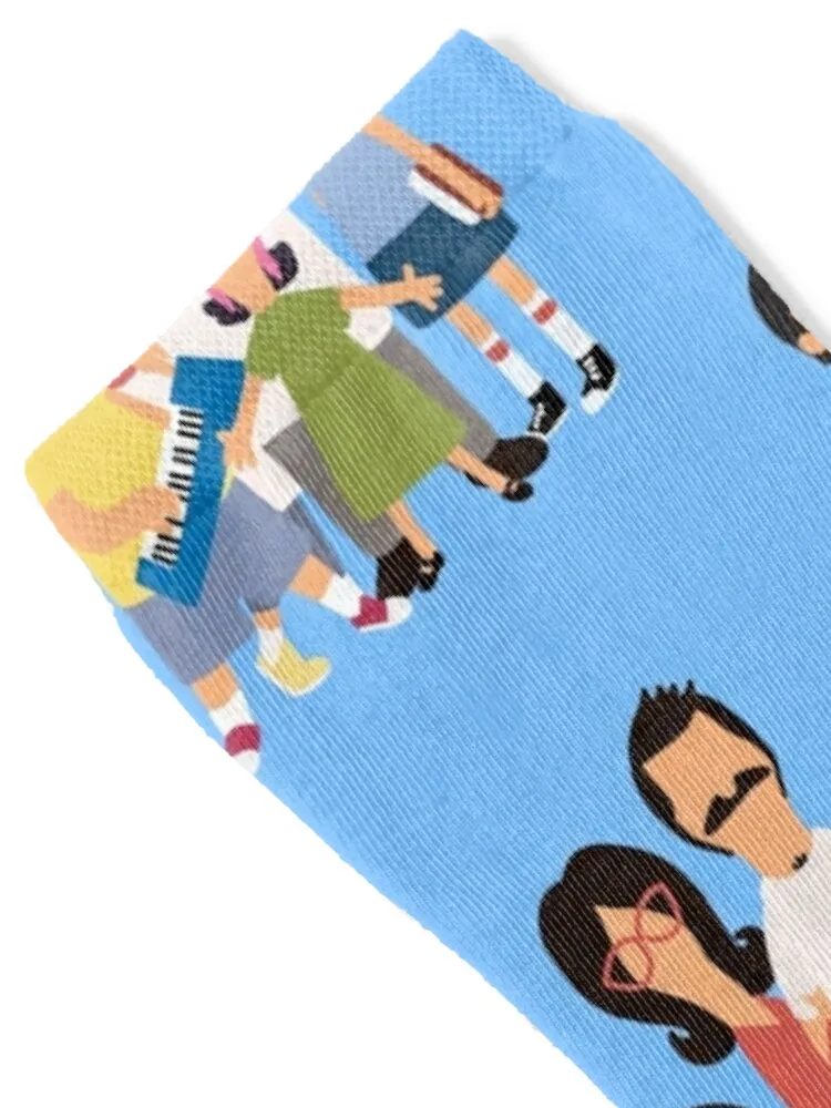 Belcher Family Portrait Socks soccer anti-slip heated colored kids Socks Man Women's