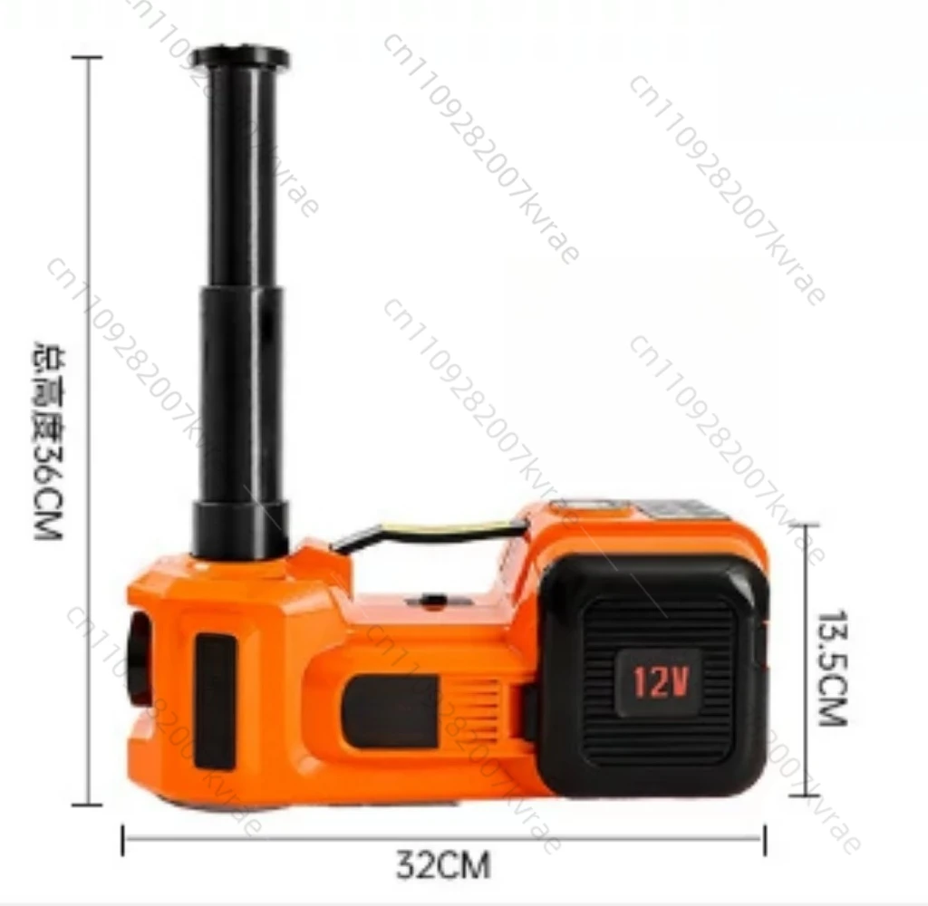 Vehicle-Mounted Hydraulic Electric Car Floor Jack, Inflatable Tire Lifting Tool, Single Function, 12V 150W