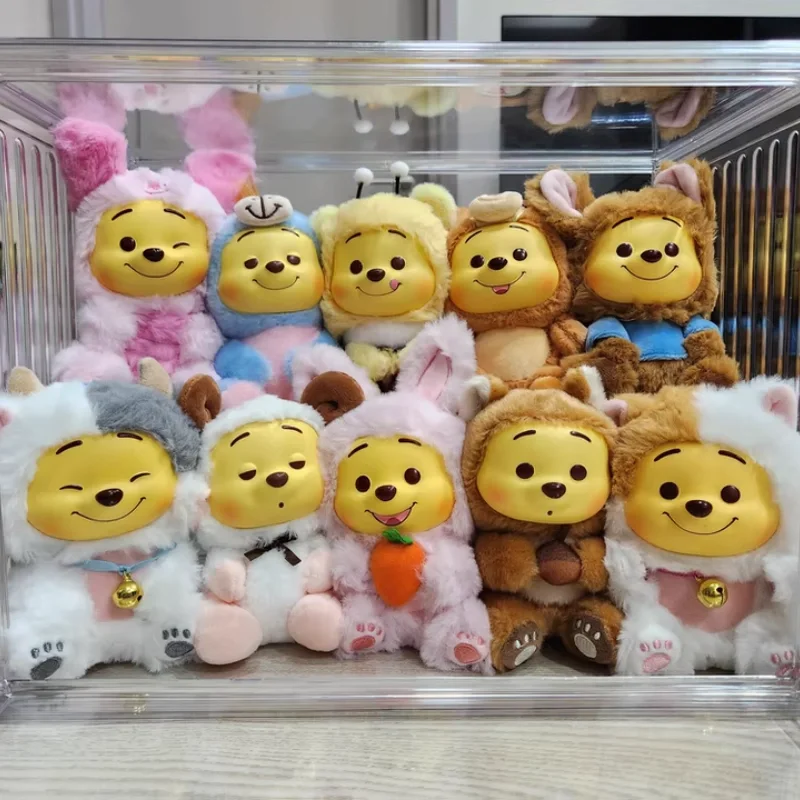 

Original Genuine Disney Winnie The Pooh Bear Naughty Party Series Blind Box Cute Dolls Trendy Pendant Ornament Collection Toys