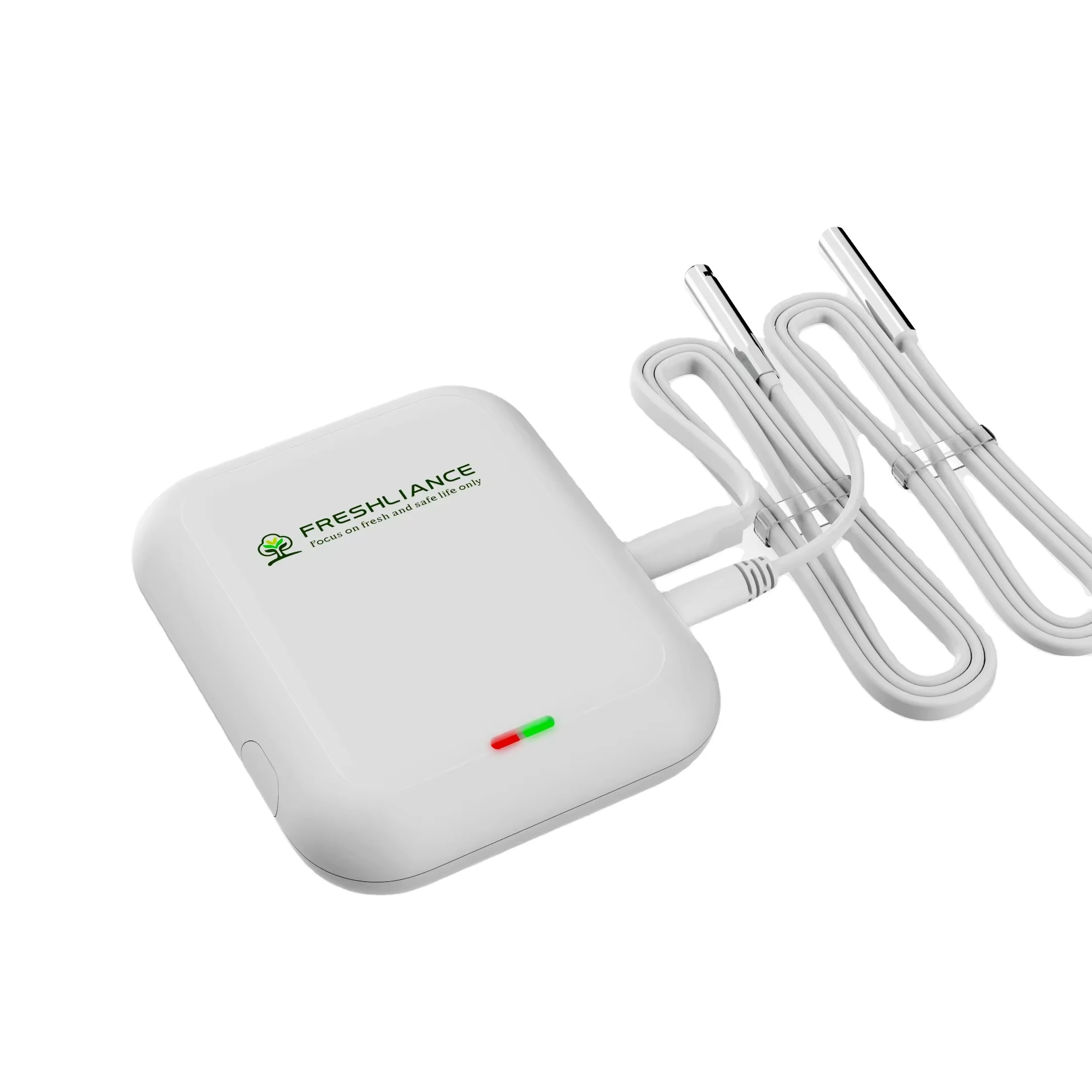 2 uds BlueTag TH10 Sensor de temperatura y humedad Compatible con dientes azules termómetro inalámbrico con almacenamiento/exportación de datos