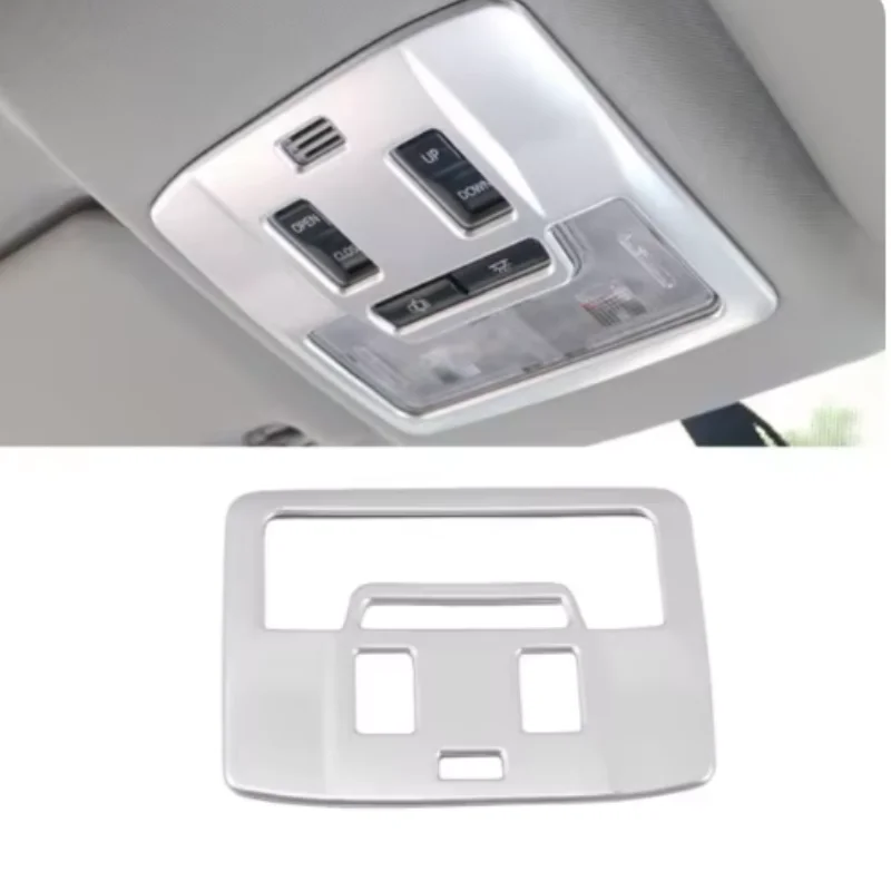 

1 PCS Car Lamp Cover Trim Frame Styling Shell Interior Front Reading Light ABS Matte Accessories For Toyota RAV4 RAV 4 2016-2018