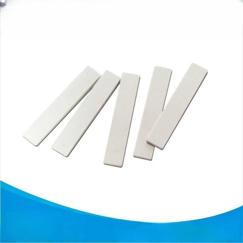 

10pcs Customize Ceramic Insulation Plate 10x85x0.8mm 15x150x1mm 30x50x3mm Square Al2O3 Alumina Ceramic Substrate Sheet