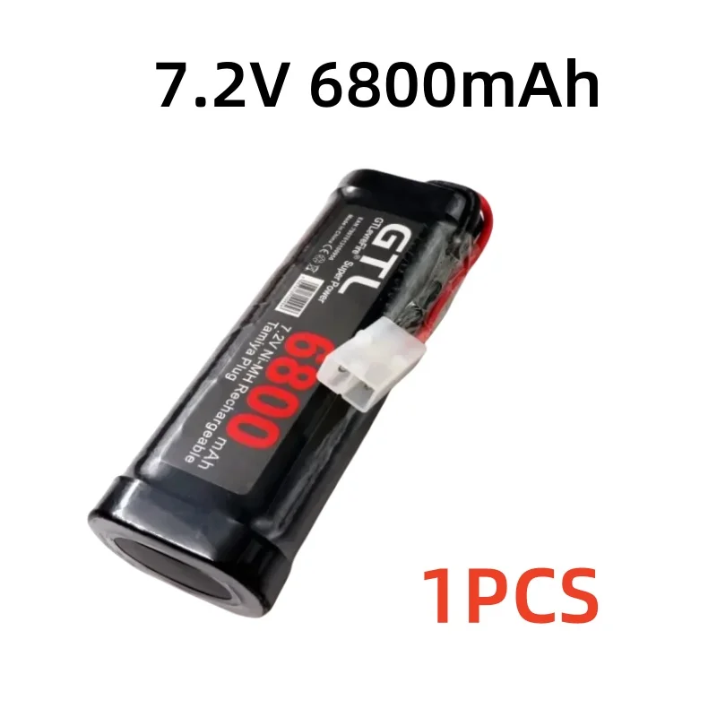 7.2VBattery 6800mah NiMH Vervanging RC Batterij voor RC Speelgoed Raceauto's Boot Vliegtuigen 7.2v Ni-Mh Baterias met Tamiya Connector