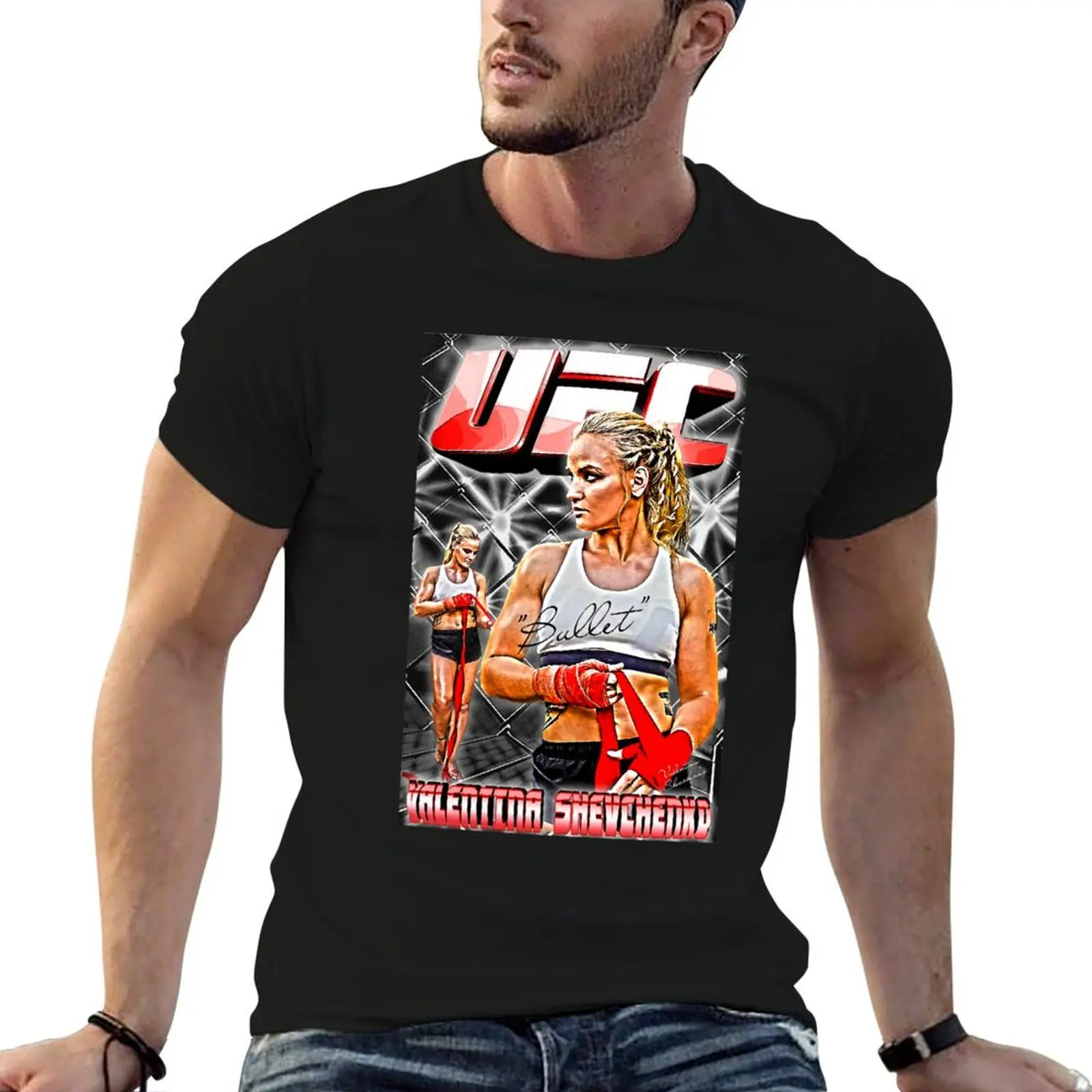 Valentina Shevchenko Tribute Essential T-Shirt anime stuff blue archive vintage t shirts fitted t shirts for men