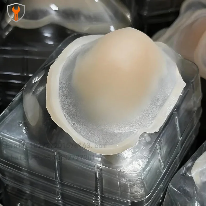 Silicone Fake Chin & Nose Pad, Cosplay Height Increase Shaping Prosthetic Accessory