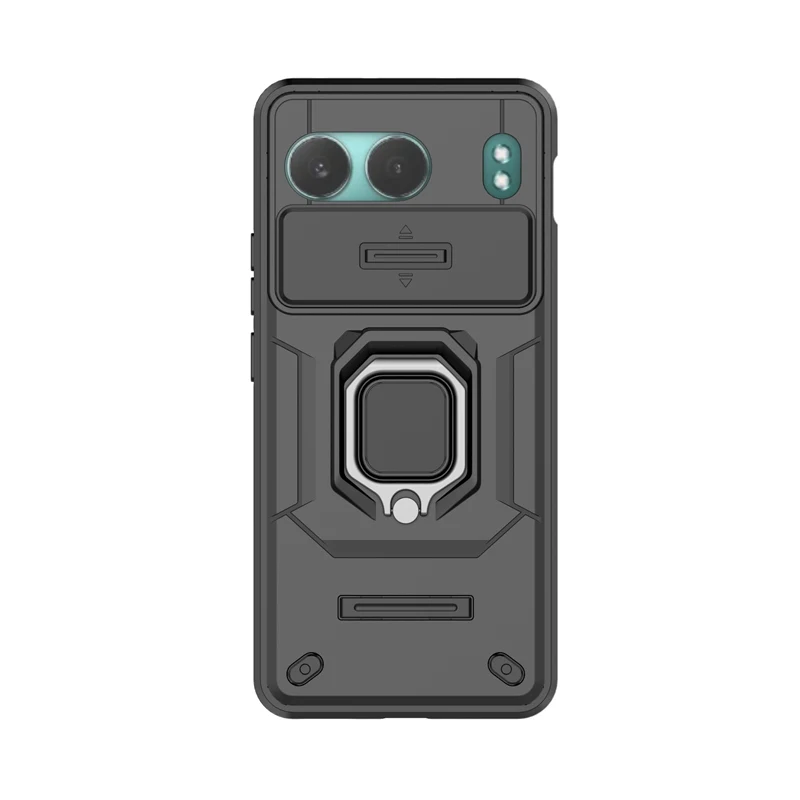 For OnePlus Nord 4 Case Cover For OnePlus Nord 4 5G Global Coque Shockproof Finger Ring Stand Kickstand Funda Para чехол Cover image 2