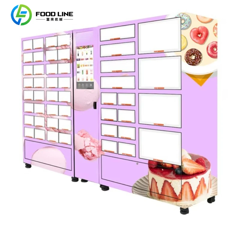 Customized  Refrigerated Cake Vending Machine Locker Cake Vending Machine wholesale price