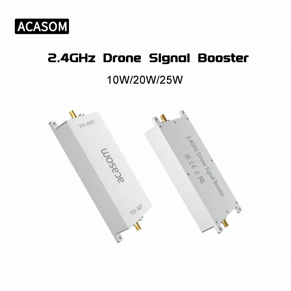 2.4GHz 25W Drone DJI Mavic 3 FPV Signal Amplifier Extender Signal Booster Drone Range Extender Tarot 2.4G FPV Image Transmissi