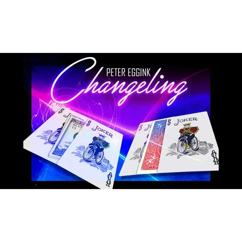 CHANGELING (Gimmicks and Online Instructions) by Peter Eggink Halloween Themed Close up Magic Tricks Street Performer Illusions