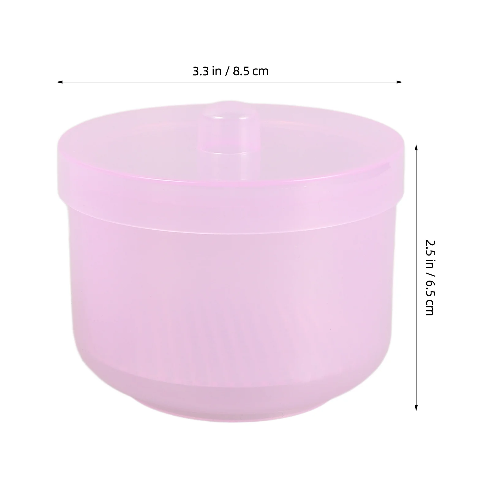 2pcs Nail Art Tool Sterilizer Box For Nail Drill Bits Tweezers Manicure Tools Cleaning Reusable Plastic Soaking Container