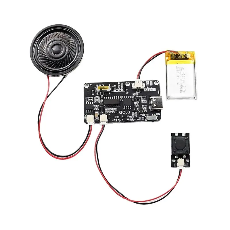 【BLACK FRIDAY】2X Recording Greeting Card 8M Movement Box Holiday Christmas Birthday Card Music Cover Wall MP3 Download Voice Mod