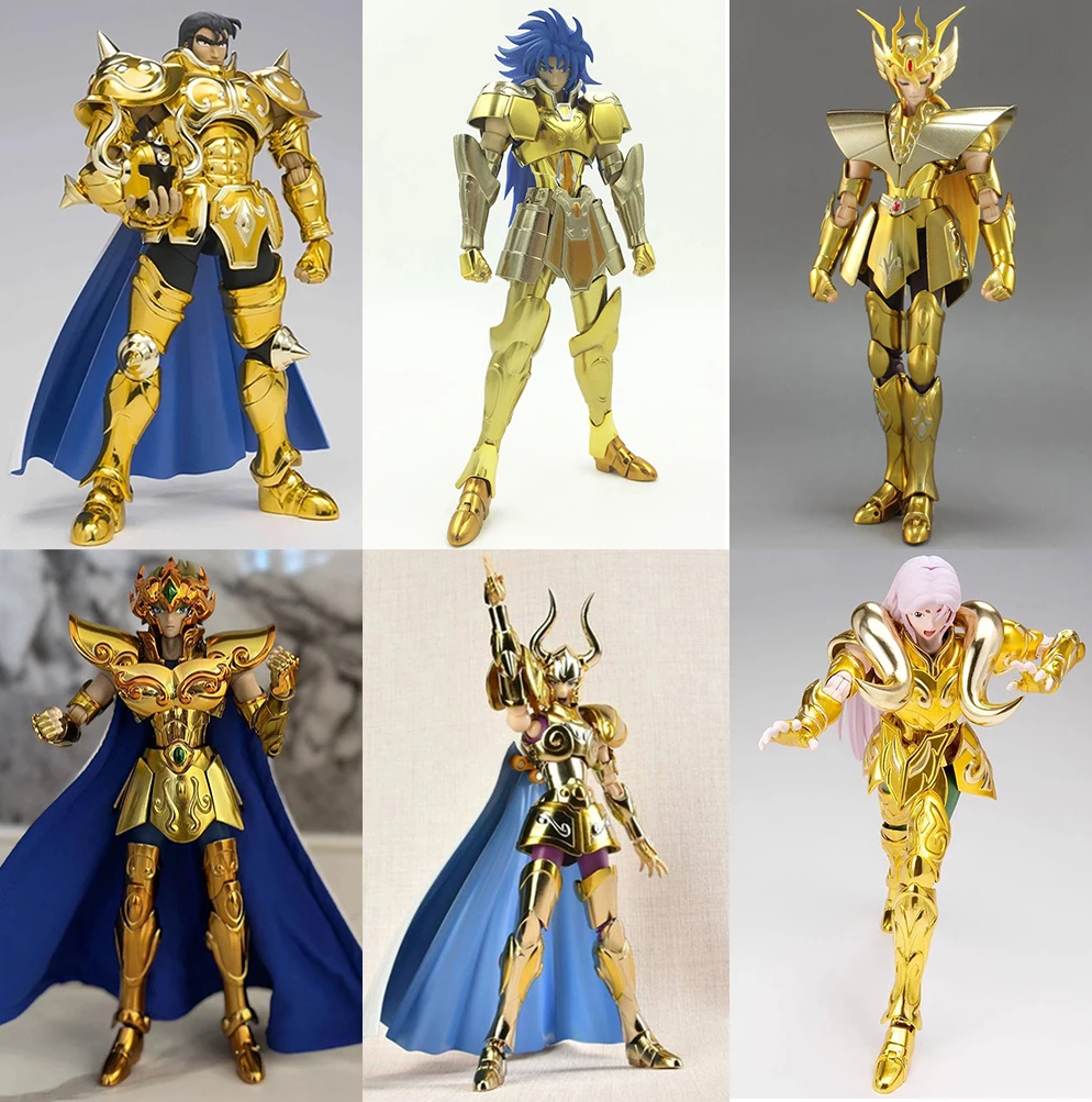 Metal Club/MC Model Saint Seiya Myth Cloth EX Gemini Saga/Virgo/Aries Mu/shura/Taurus/Camus Knights of the Zodiac Action Figure