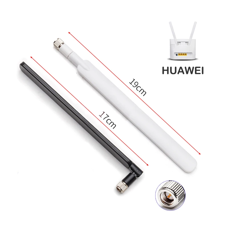 2PCS 4G Omni Antenna 10dbi Indoor Mobile Signal Booster WiFi External Antenna Amplifier for ZTE HUAWEI B315/593/880/890 CPE ZTE