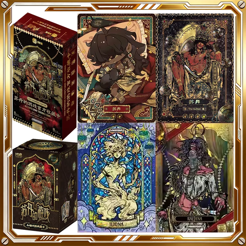 

2026 The Sultan's Game Card Artur Maggie Nefele Mystery Box: Коллекционные аниме-карточки, игрушки, подарки на праздники и дни рождения для мальчиков и девочек