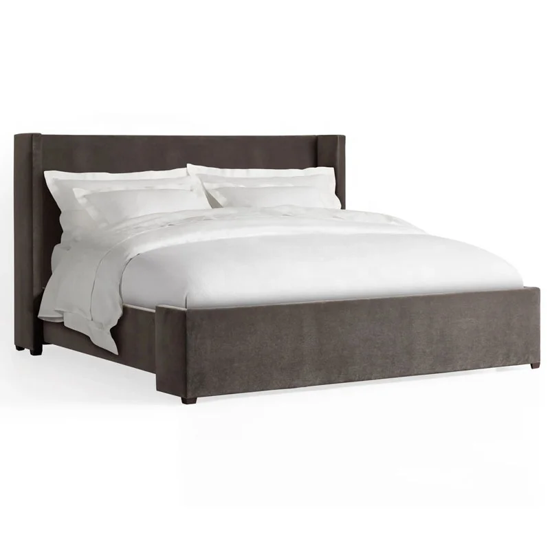 

Modern Deluxe Soft Bed Frame - Bedroom Furniture with Durable Fabrics