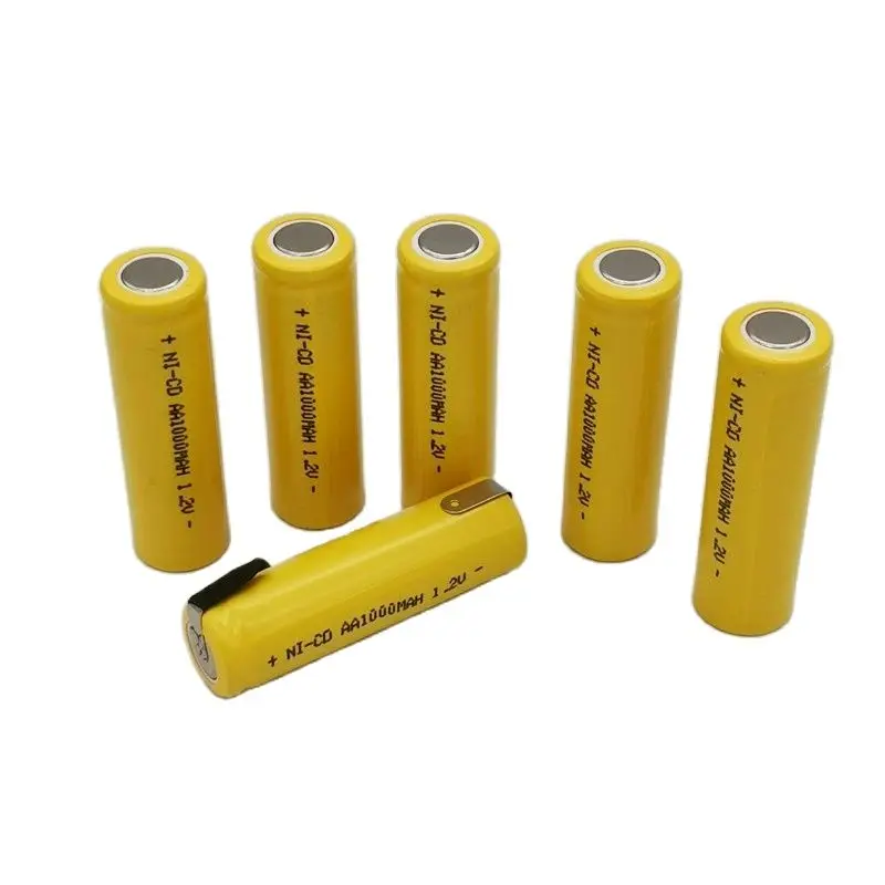 2pcs/lot 1.2v No.5 Rechargeable Battery AA1000mAh Industrial Instrument Equipment Accessories