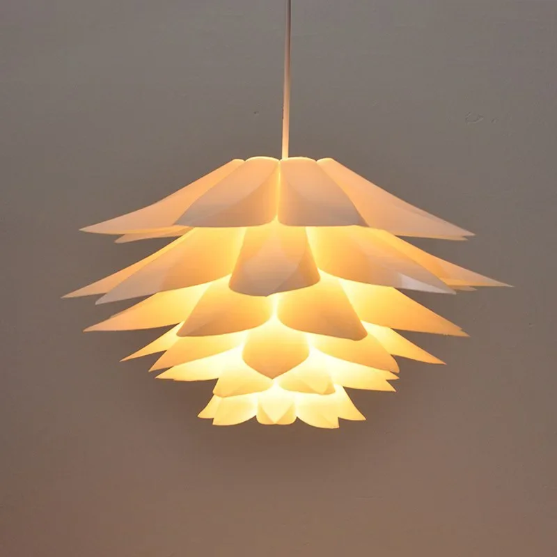 

Modern Lotus Chandelier Suspension 6-Layer Lampshade Pendant Hanging Light Pendant for Living Room Home Decoration Luminous