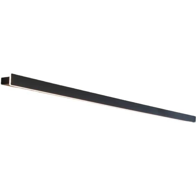 Wall lamp simple full spectrum living room sofa background wall lamp one-character shelf lamp bedroom bedside eye protection lam